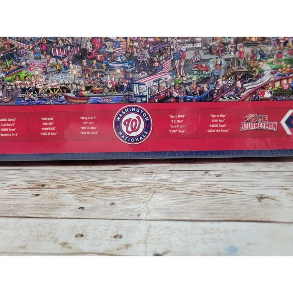 MLB Washington Nationals Can‎ You Find Joe Puzzle Baseball 500 piece puzzle New